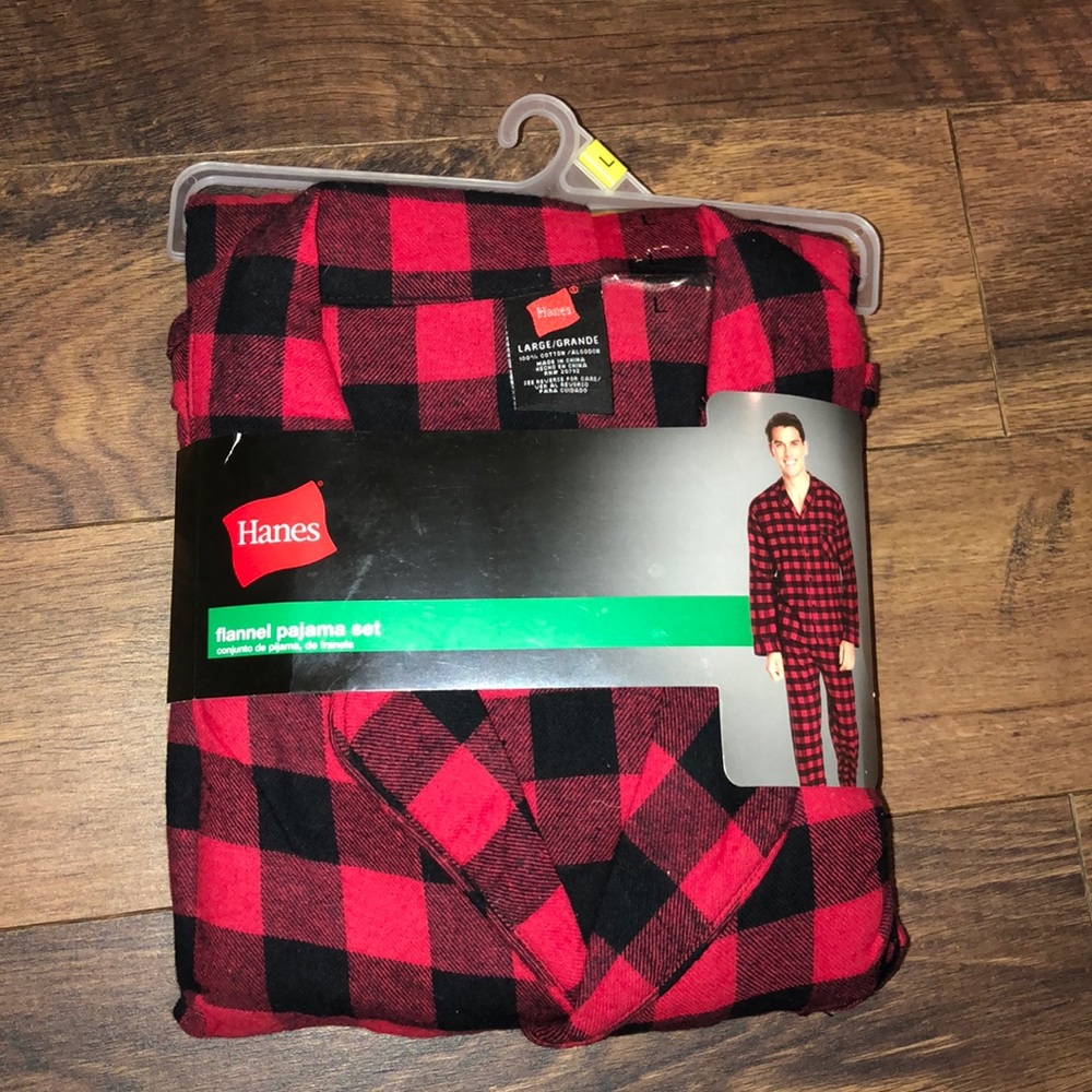 Buffalo plaid pjs